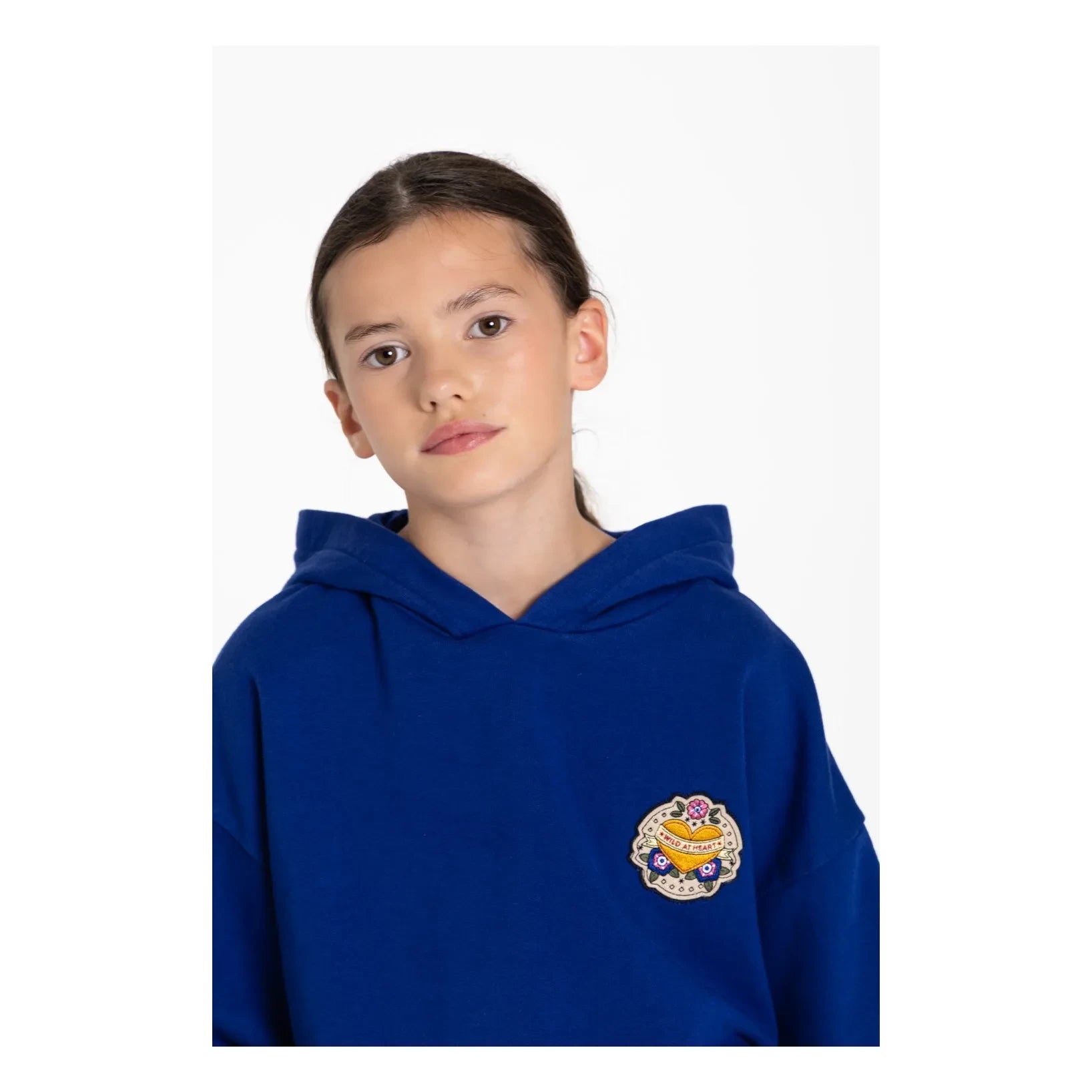 Sudadera de algodón orgánico Hundred Pieces - Brandy Wild | Azul marino
