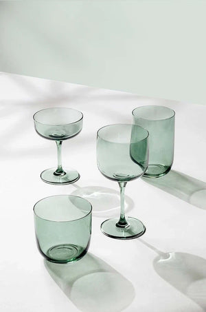 Villeroy & Boch Like Sage - Juego de 2 copas de champán (100 ml)