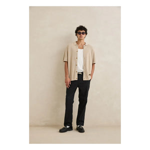 Rhythm - Camisa de manga corta texturizada | Beige