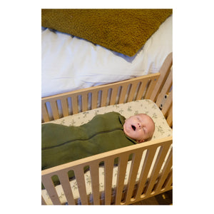 Tante Reine - Saco de dormir arrullo de algodón orgánico | Caqui
