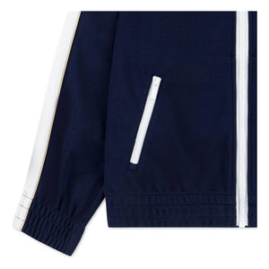 Lacoste - Sudadera deportiva con cremallera de algodón orgánico | Azul marino