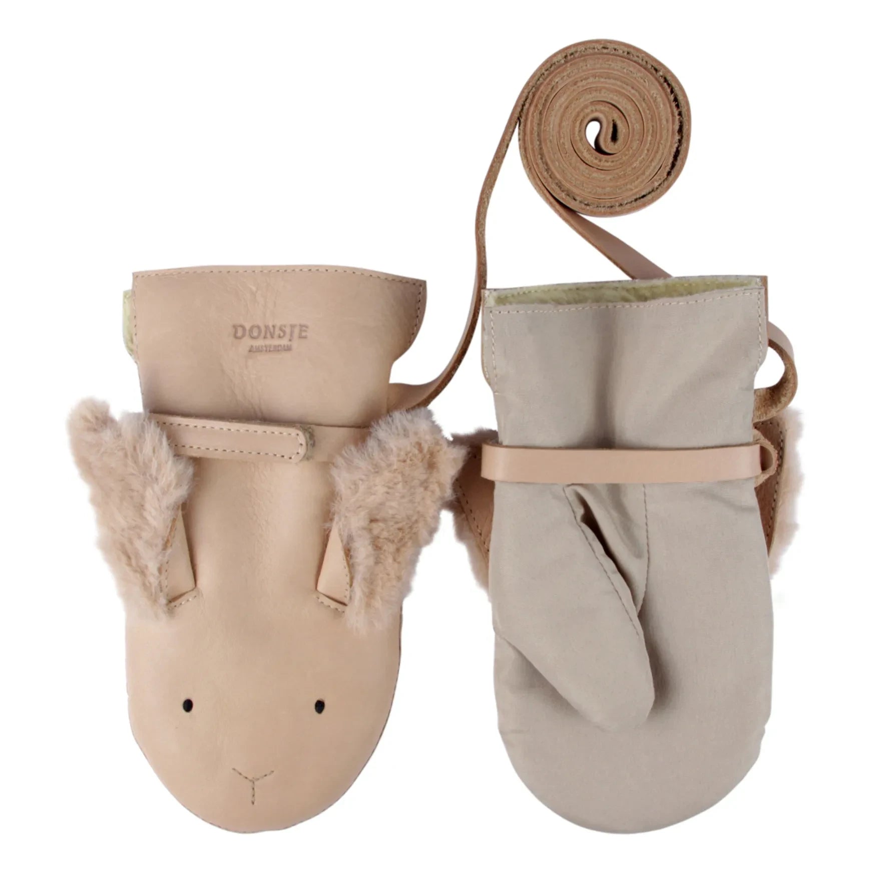 Donsje - Guantes Kapi Snow Rabbit | Rosa