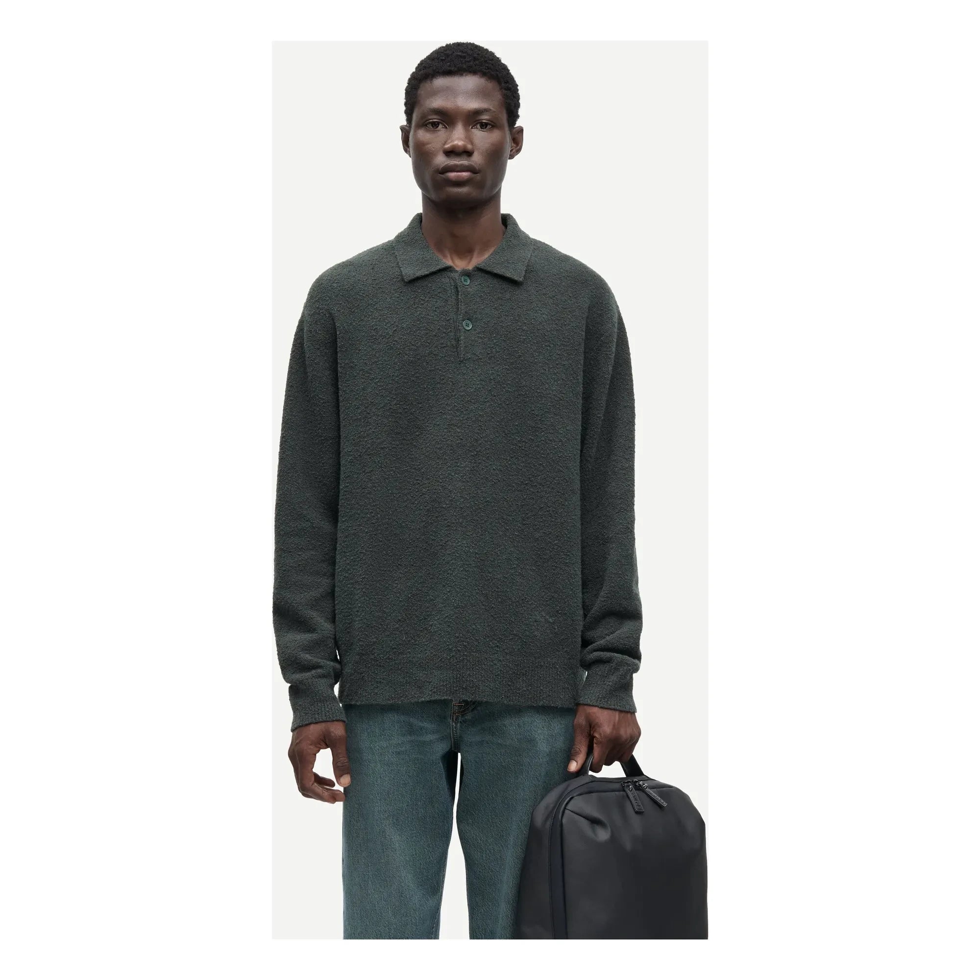 Samsoe Samsoe - Polo Sanino 15179 | Verde oscuro