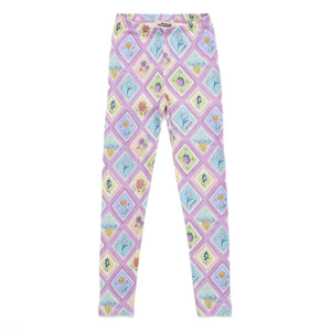 Maison Mangostan - Lila Legging Stamps