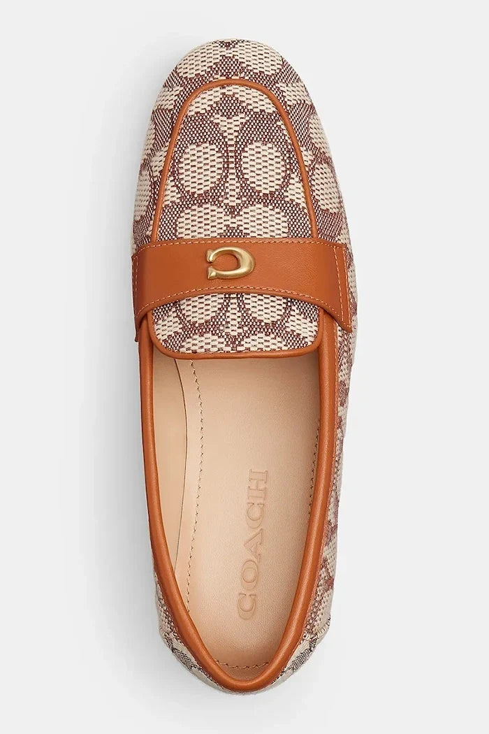Mocasines Sculpted C Jacquard de Coach