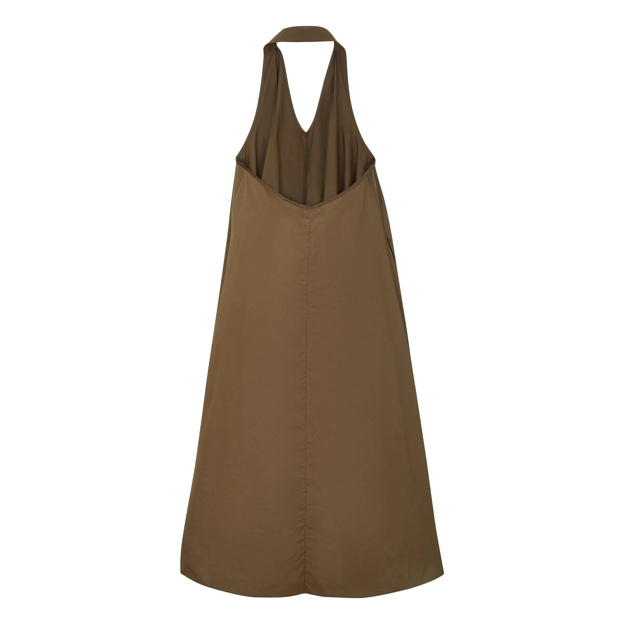 Smallable Woman - Vestido de corte holgado Faye | Marrón oscuro