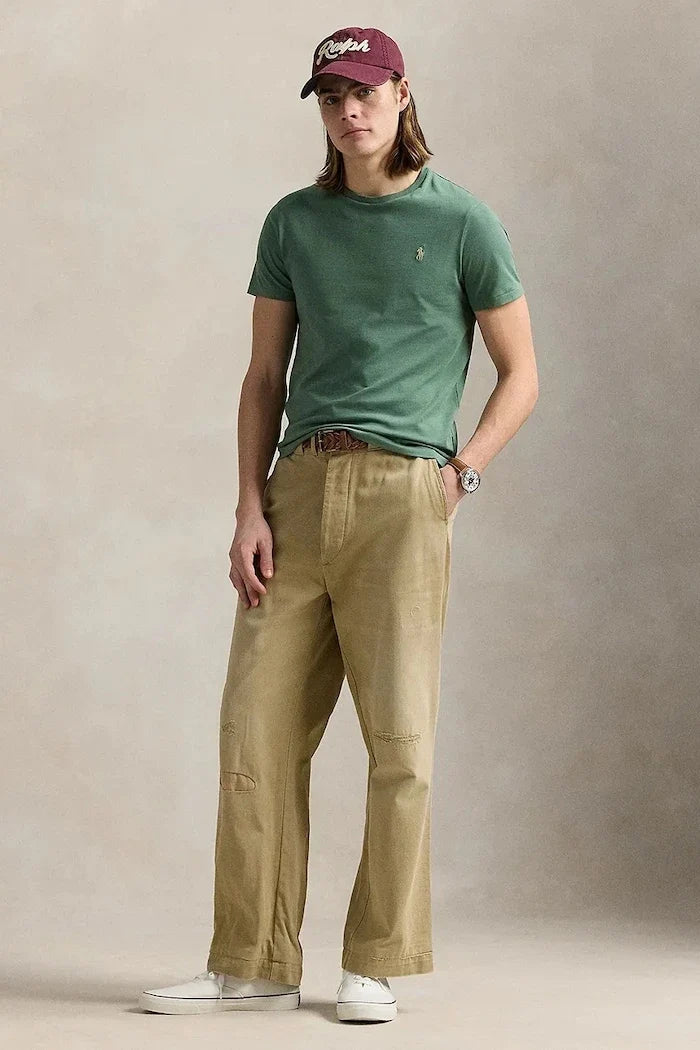 Camiseta básica de algodón Polo Ralph Lauren para hombre
