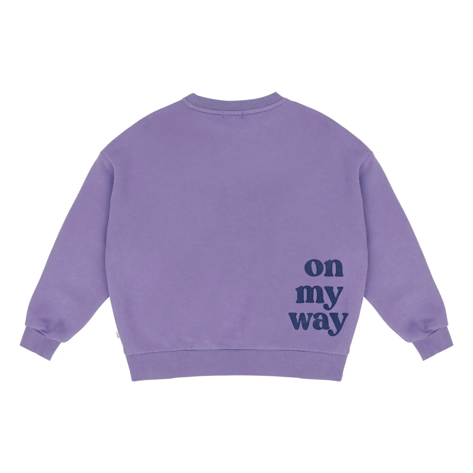 Jenest - Sudadera de algodón orgánico Bo On My Way | Morado