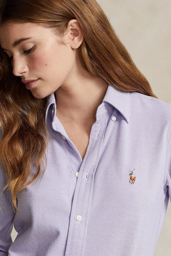 Camisa Oxford de algodón Polo Ralph Lauren para mujer