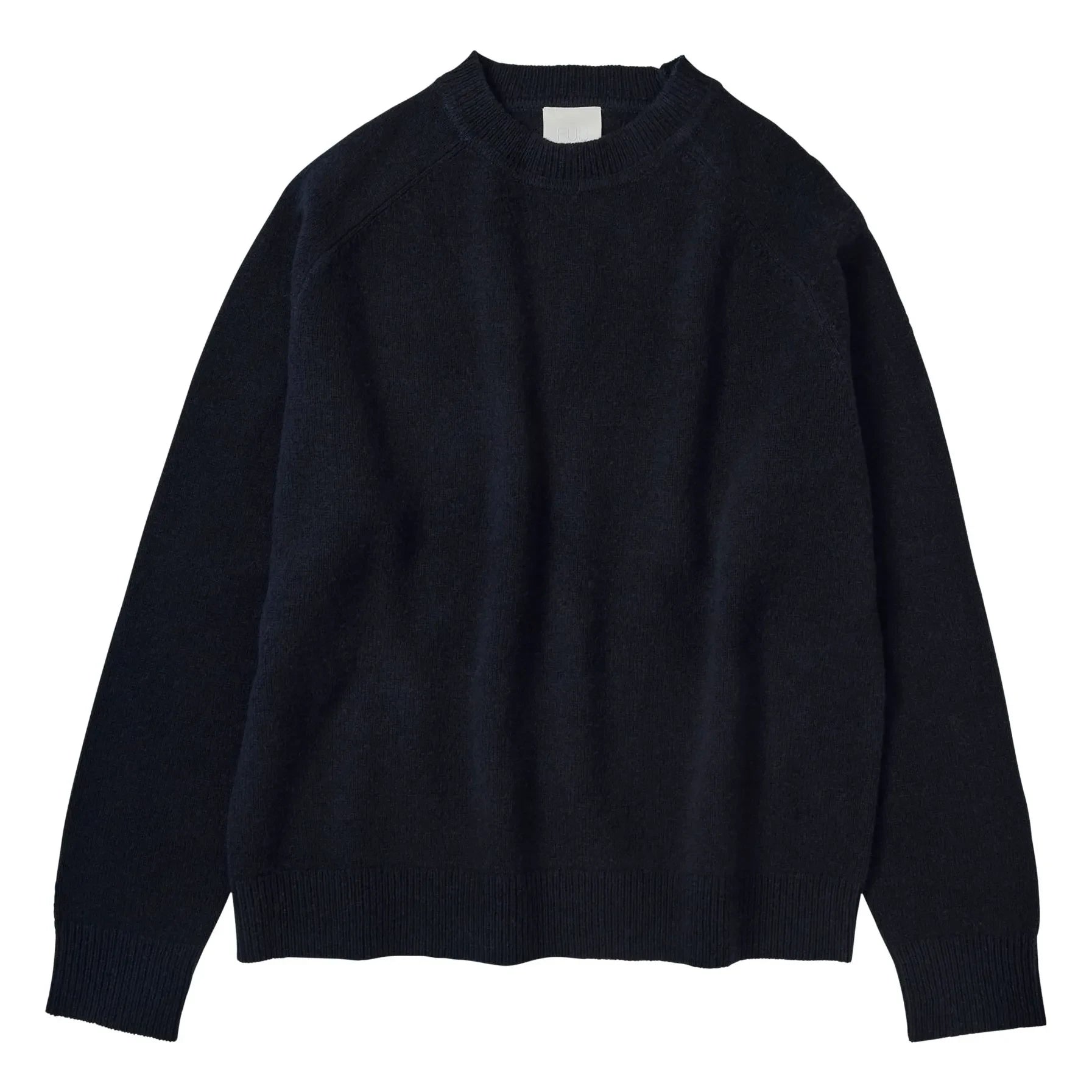 FUB - Jersey de lana de cordero para mujer | Azul marino