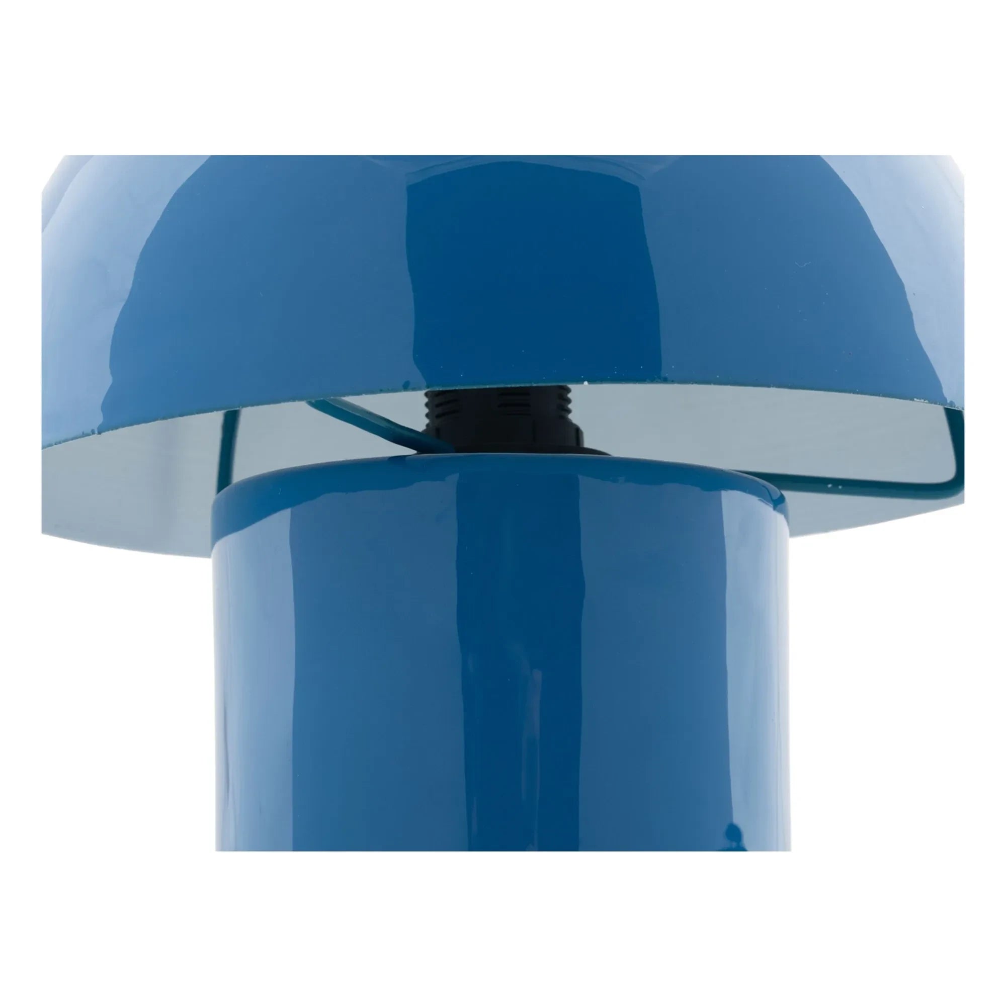Present Time - Lámpara de mesa Mini Gorda Seta | Azul eléctrico