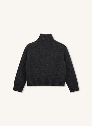 Zadig & Voltaire - Jersey de lana con botones | Gris carbón