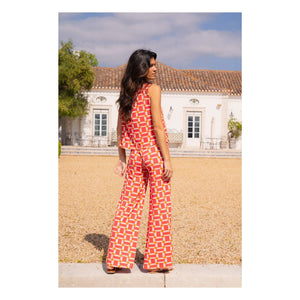 Colección Paloma - Pantalón Andrea Pink Mama - Ropa de mujer | Rosa