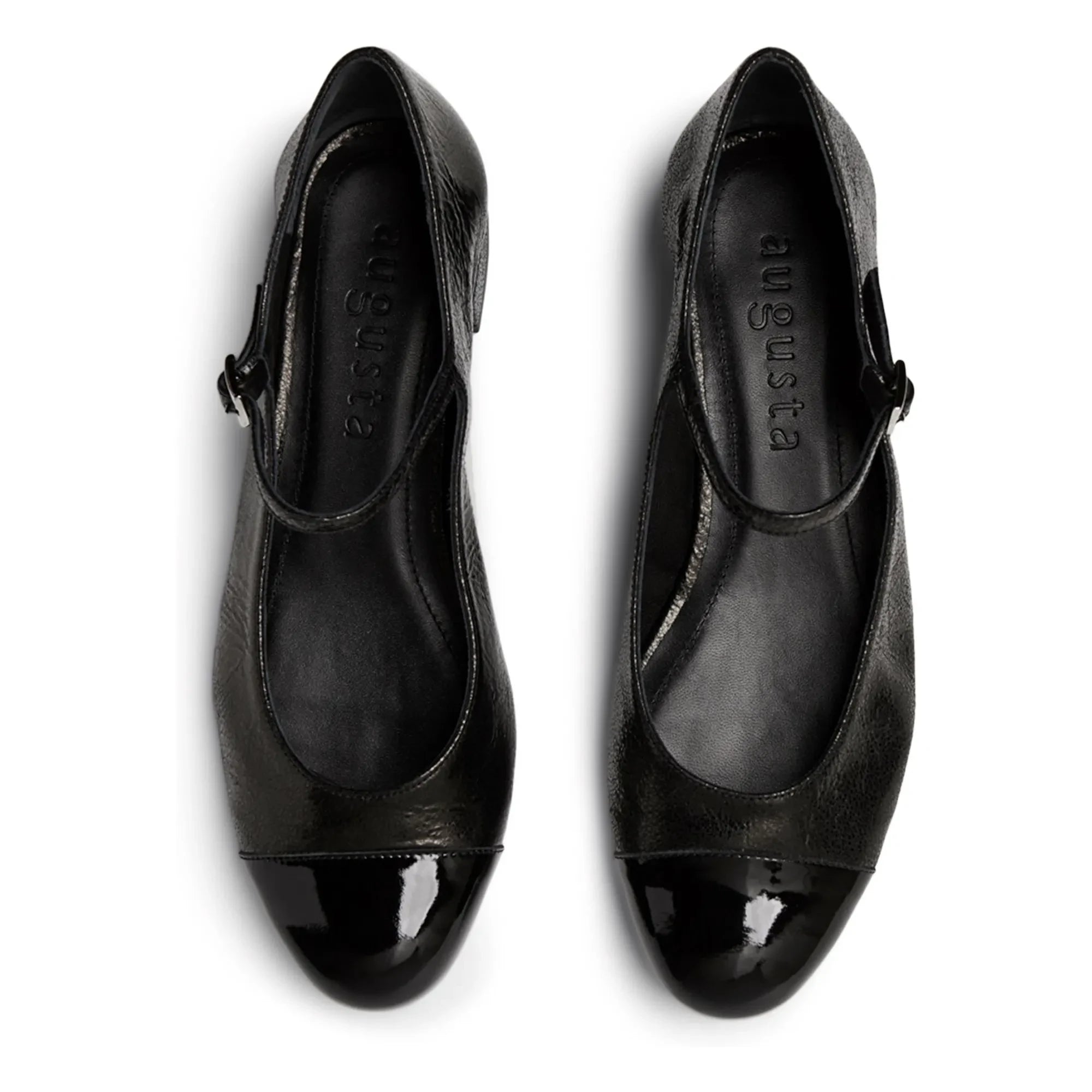 Augusta - Zapatos Mary Jane Lola Metalik | Negro
