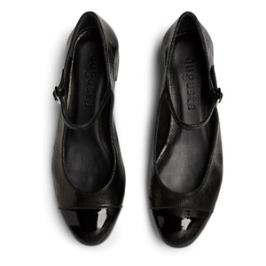 Augusta - Zapatos Mary Jane Lola Metalik | Negro
