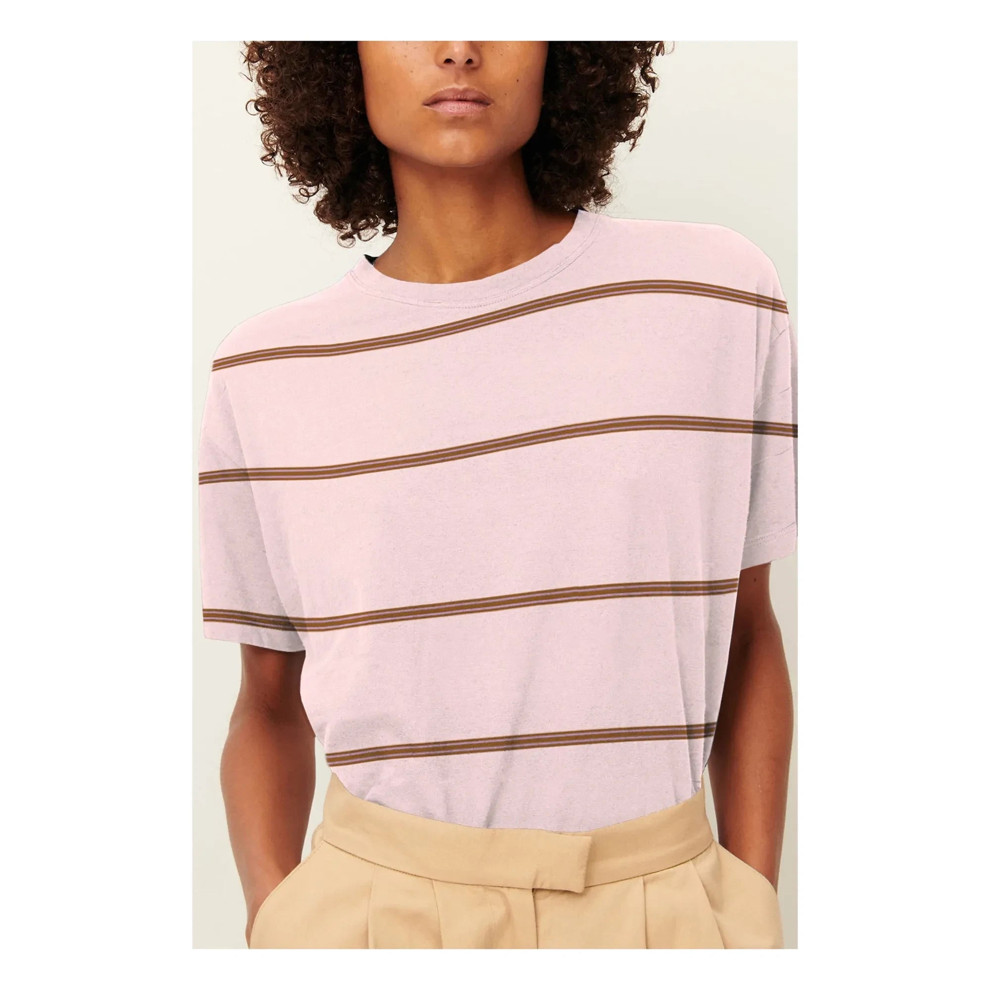 Sessùn - Camiseta de algodón Tooli | Rosa