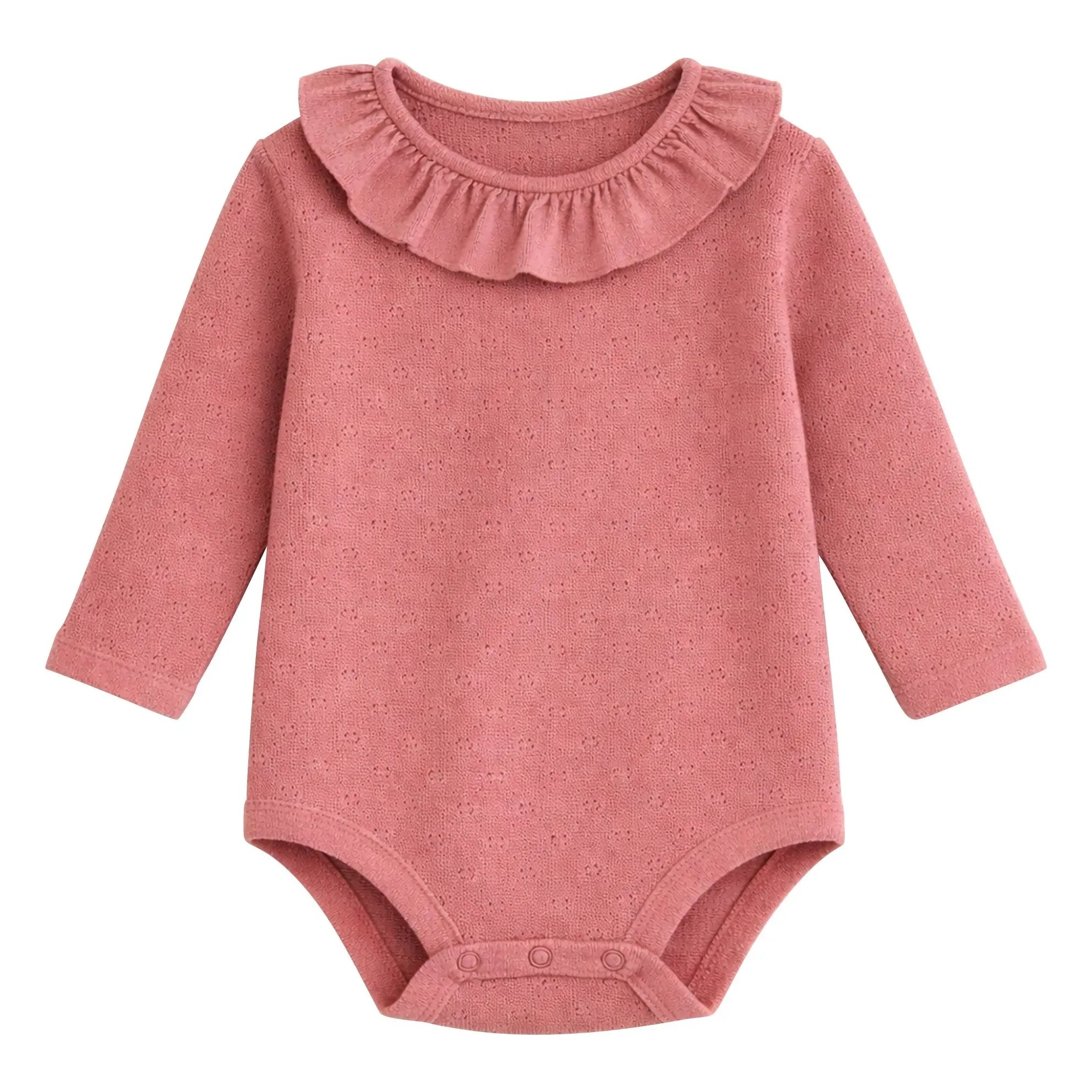 Lililotte - Body Pointelle Alma Algodón Orgánico | Rosa