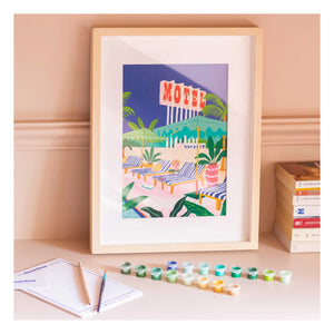 La Petite Épicerie - Set de pintura por números - The Motel Pool