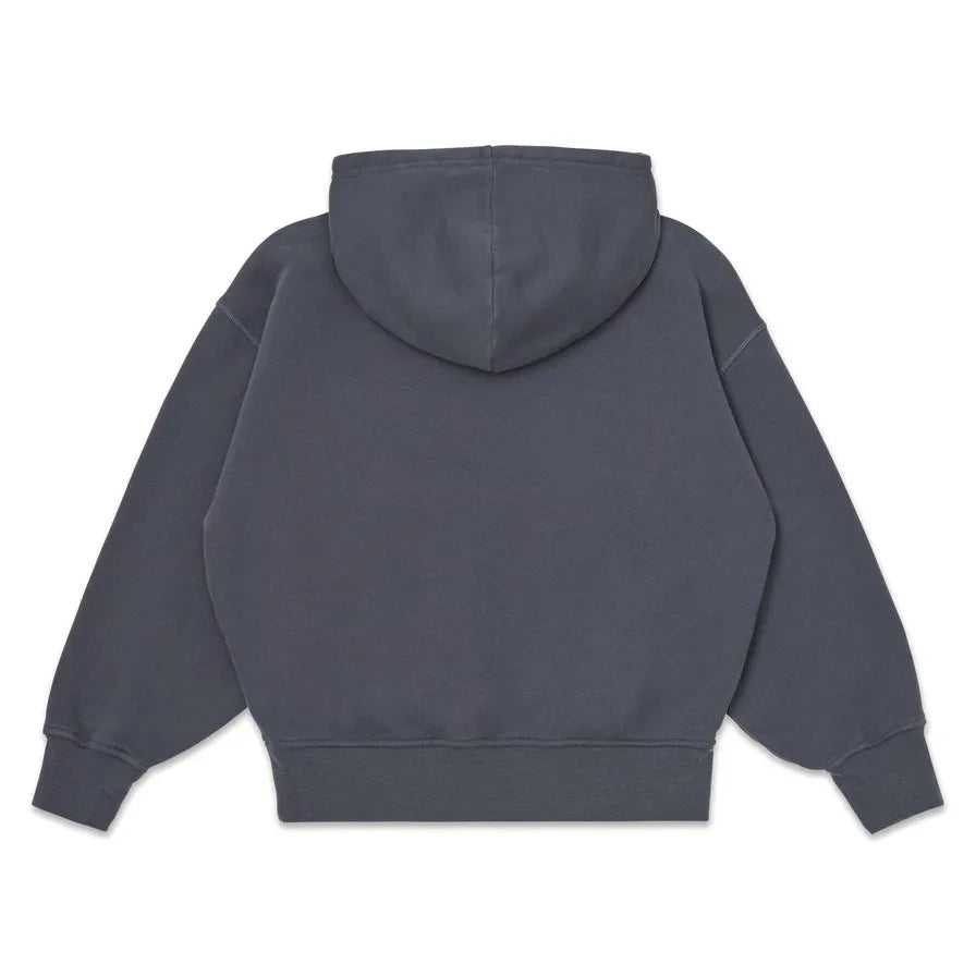 Main Story - Organik Pamuk Logolu Kapüşonlu Sweatshirt | Gri