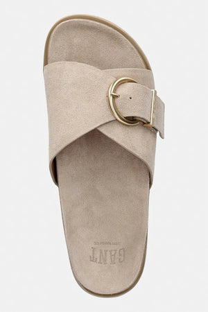 Gant Zapatillas Destalonadas de Ante con Punta Abierta Mardale para Mujer