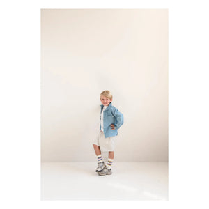 Jenest - Shorts de algodón orgánico Xavi | Gris claro