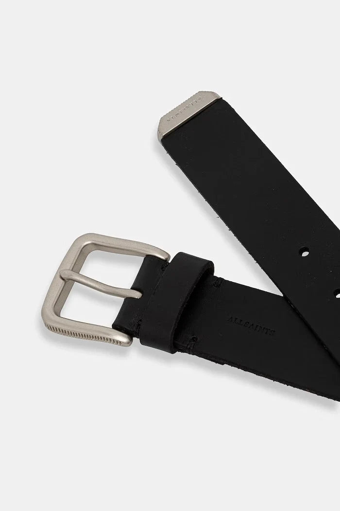 Cinturón de cuero AllSaints para hombre