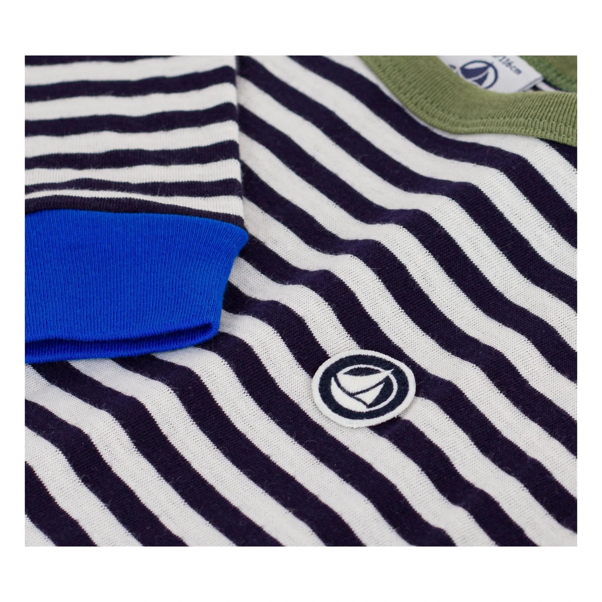 Petit Bateau - Camiseta Rayas | Azul