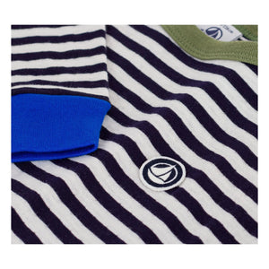 Petit Bateau - Camiseta Rayas | Azul