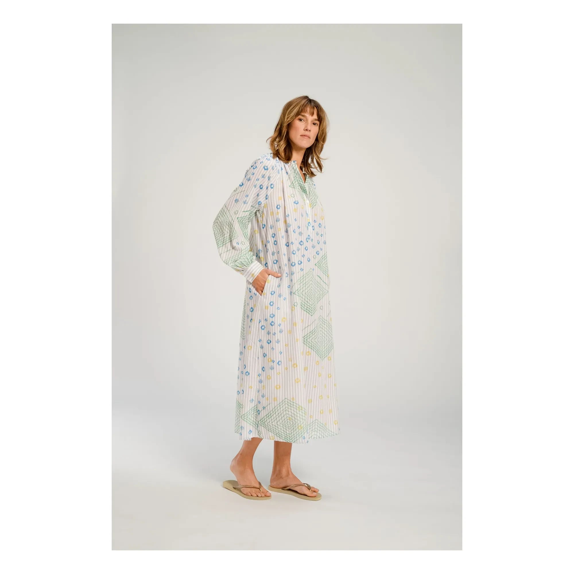 Virginie de Vinster - Vestido Baya | Crudo
