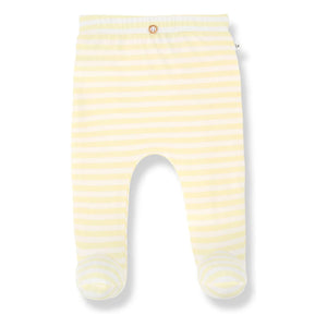 1+ in the family - Pantimedias de rayas Ros | Amarillo claro