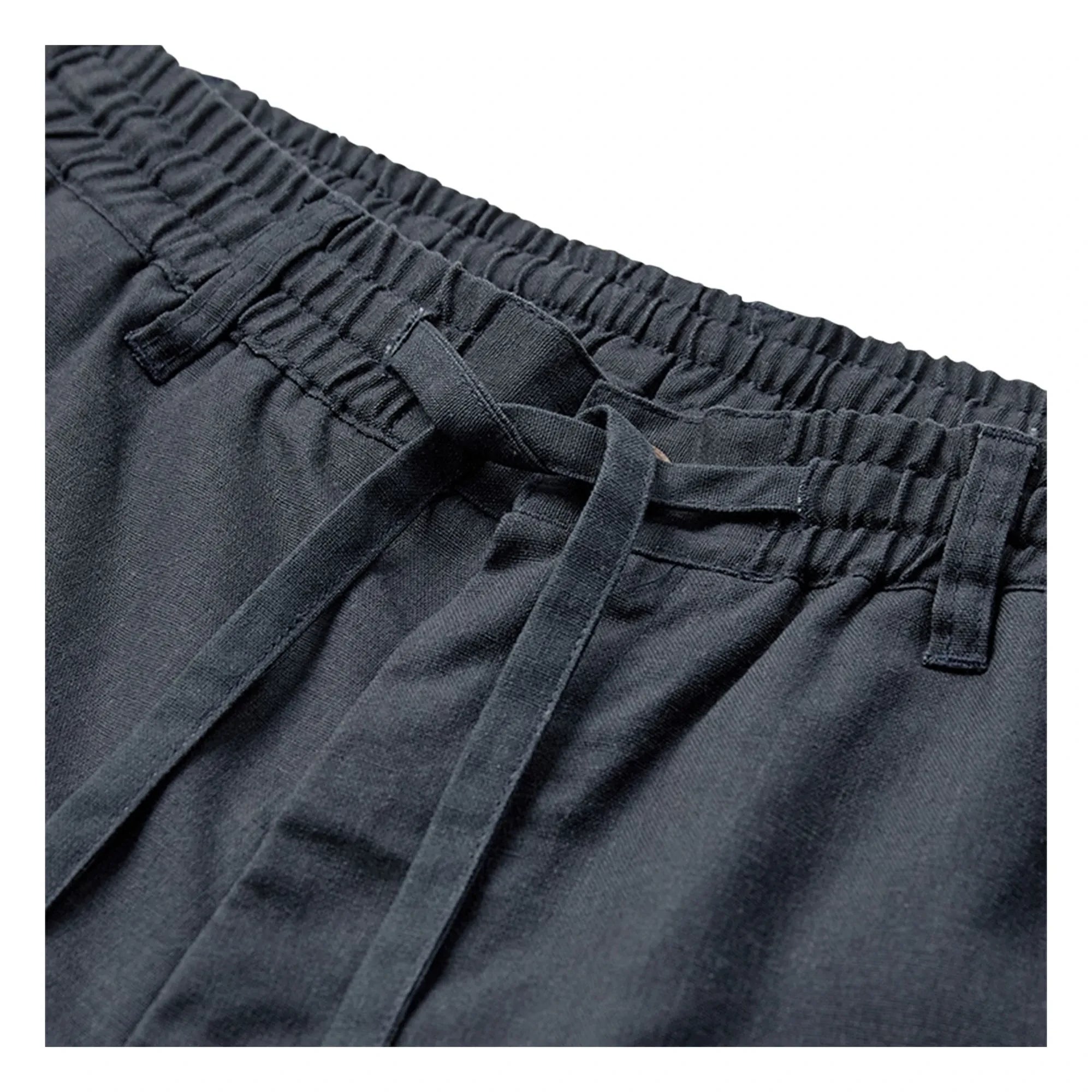 Anerkjendt - Shorts de lino Akjames | Azul oscuro