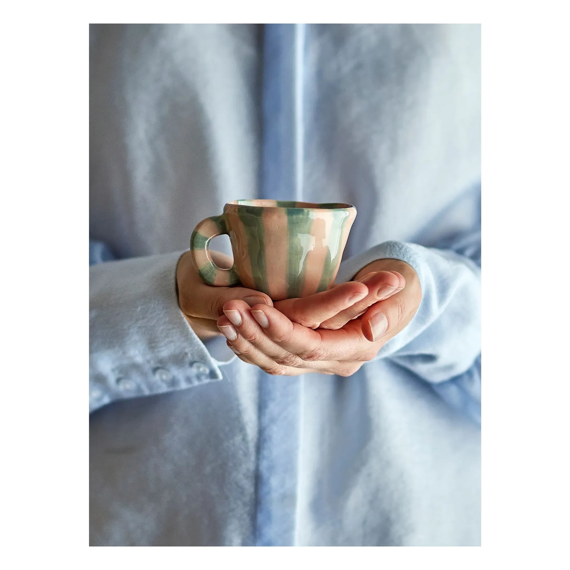 Bloomingville - Taza de gres Nini | Rosa