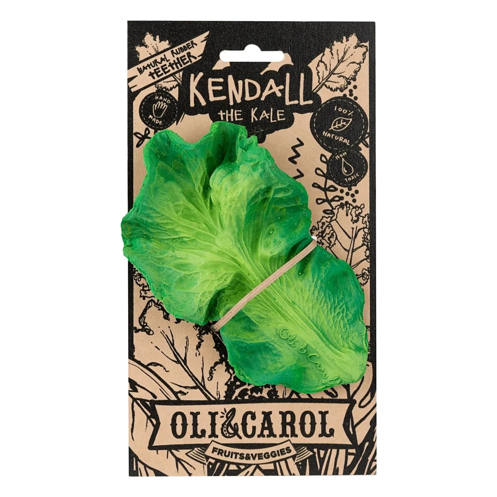Oli & Carol - Aro mordedor con forma de col rizada Kendall