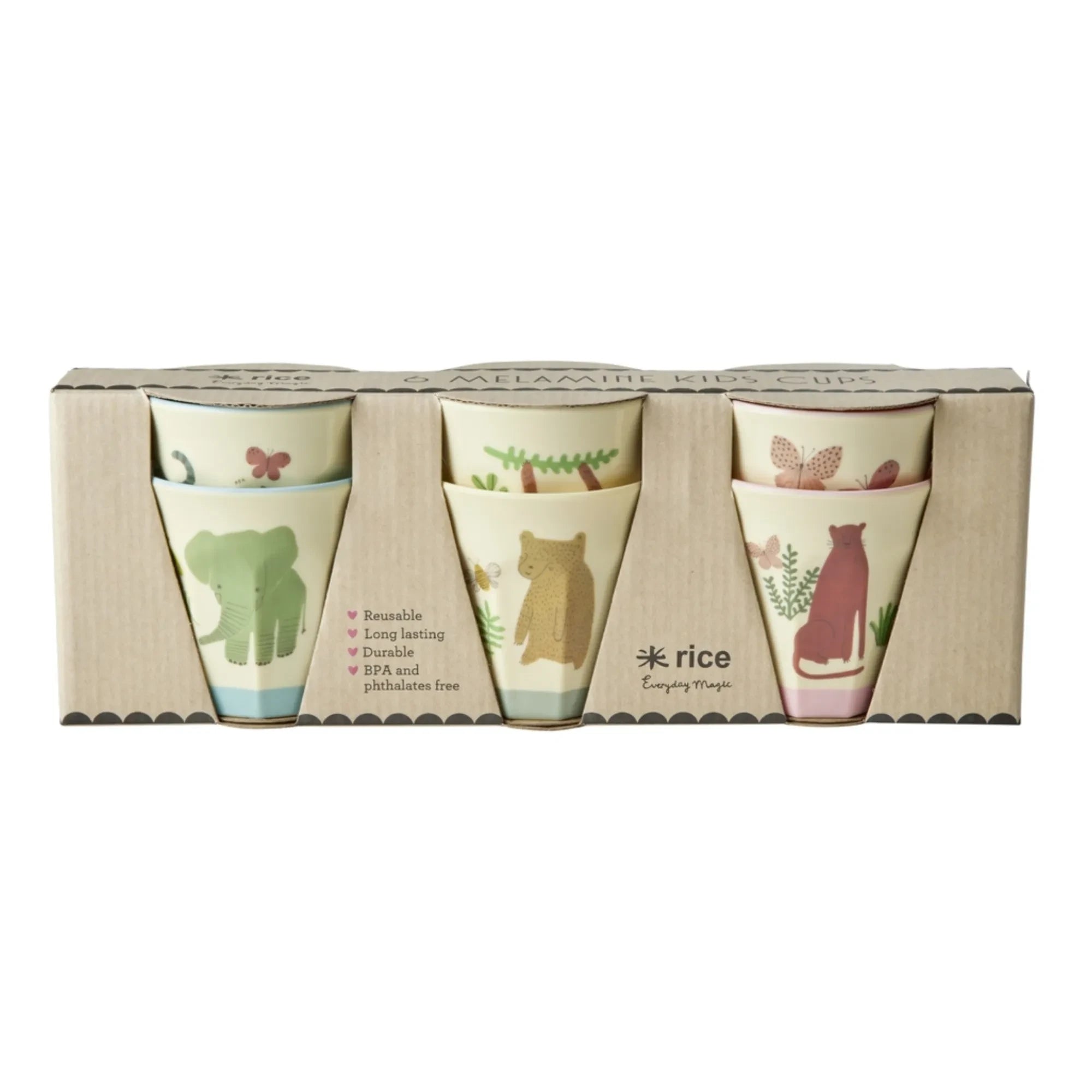 Rice - Set de 6 vasos Sweet Jungle