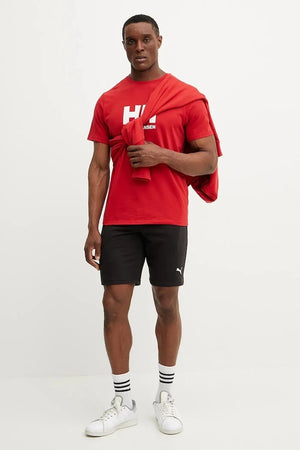 Camiseta de algodón Helly Hansen HH LOGO
