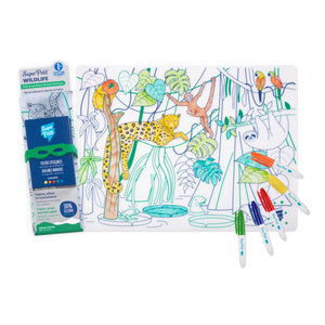 Superpetit - Amazonia mantel individual para colorear