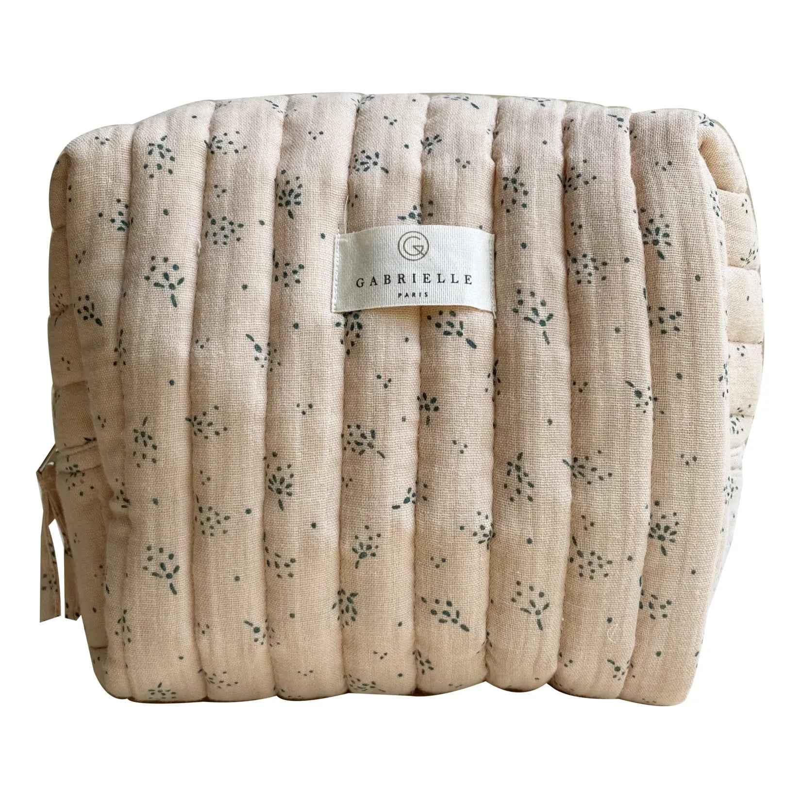 Gabrielle Paris - Neceser de algodón orgánico | Beige