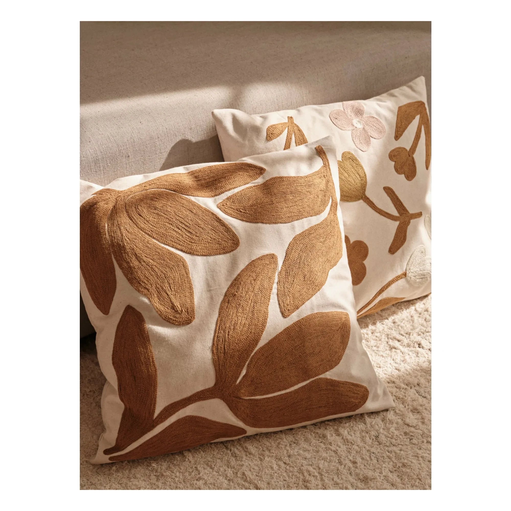 Broste Copenhagen - Funda de cojín Rosita | Rosa