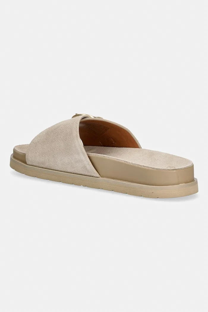 Gant Zapatillas Destalonadas de Ante con Punta Abierta Mardale para Mujer