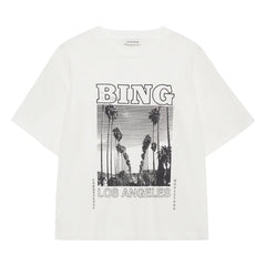 Anine Bing - Camiseta Louis | Blanco
