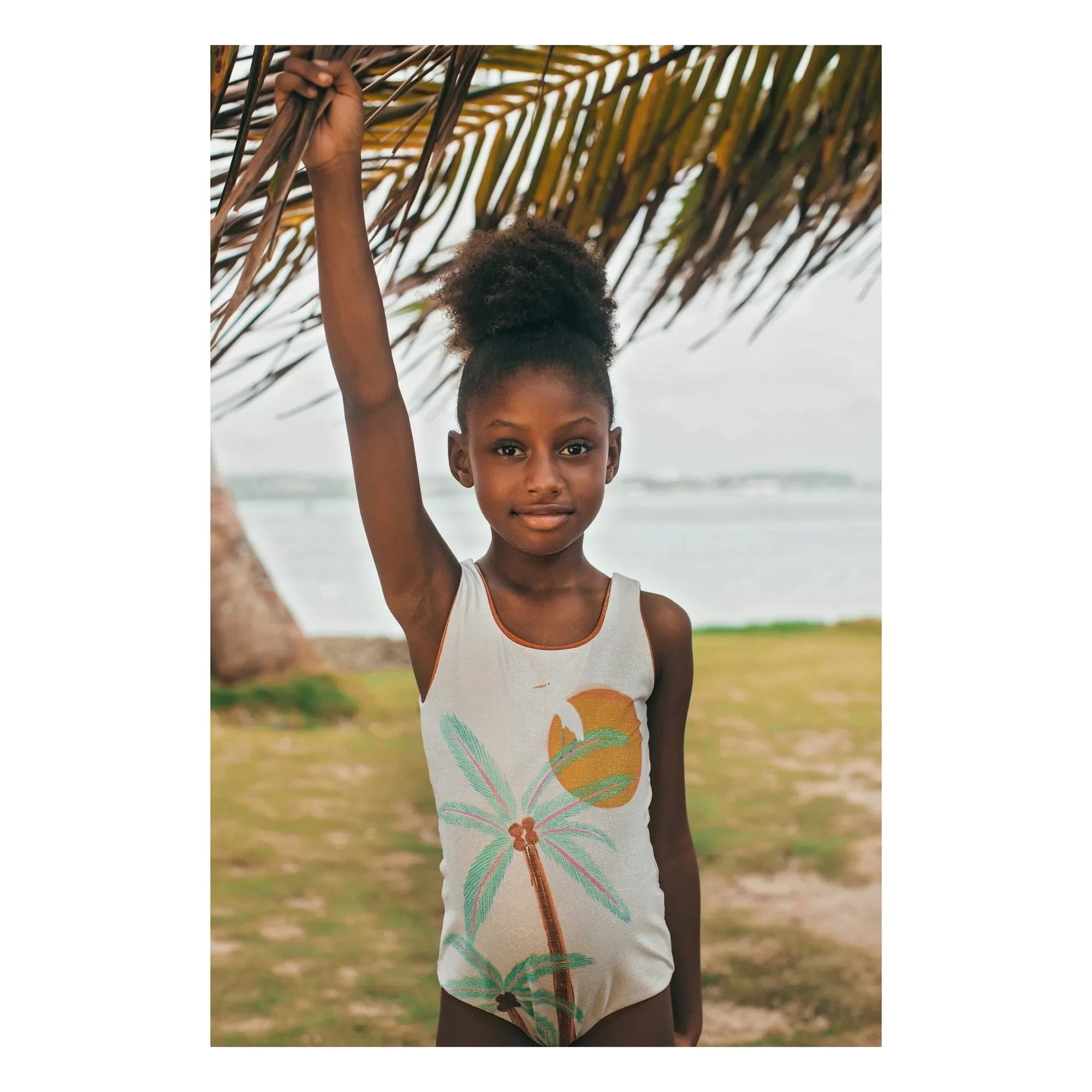 Pepita & Me - Sun&amp;Moon Shiny Palm Mayo | Blanco