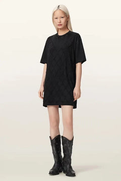 AllSaints Vestido oversize de algodón DARCY