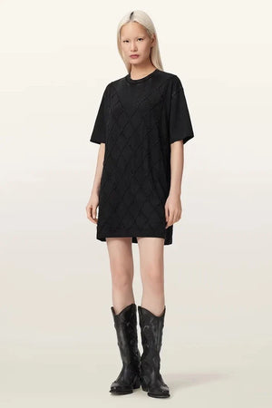 AllSaints Vestido oversize de algodón DARCY