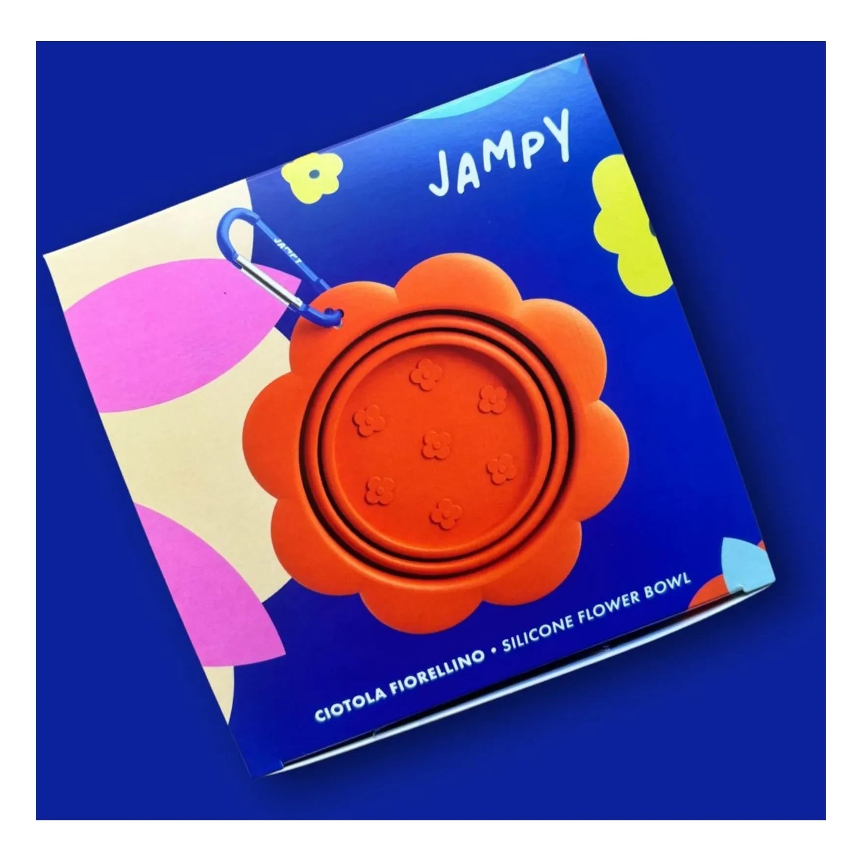 Jampy - Tazón de transporte de flores | Naranja