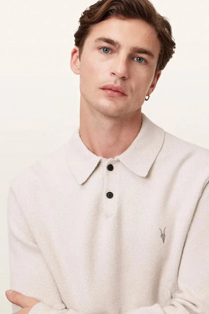 AllSaints Jersey de Viscosa para Hombre STATTEN