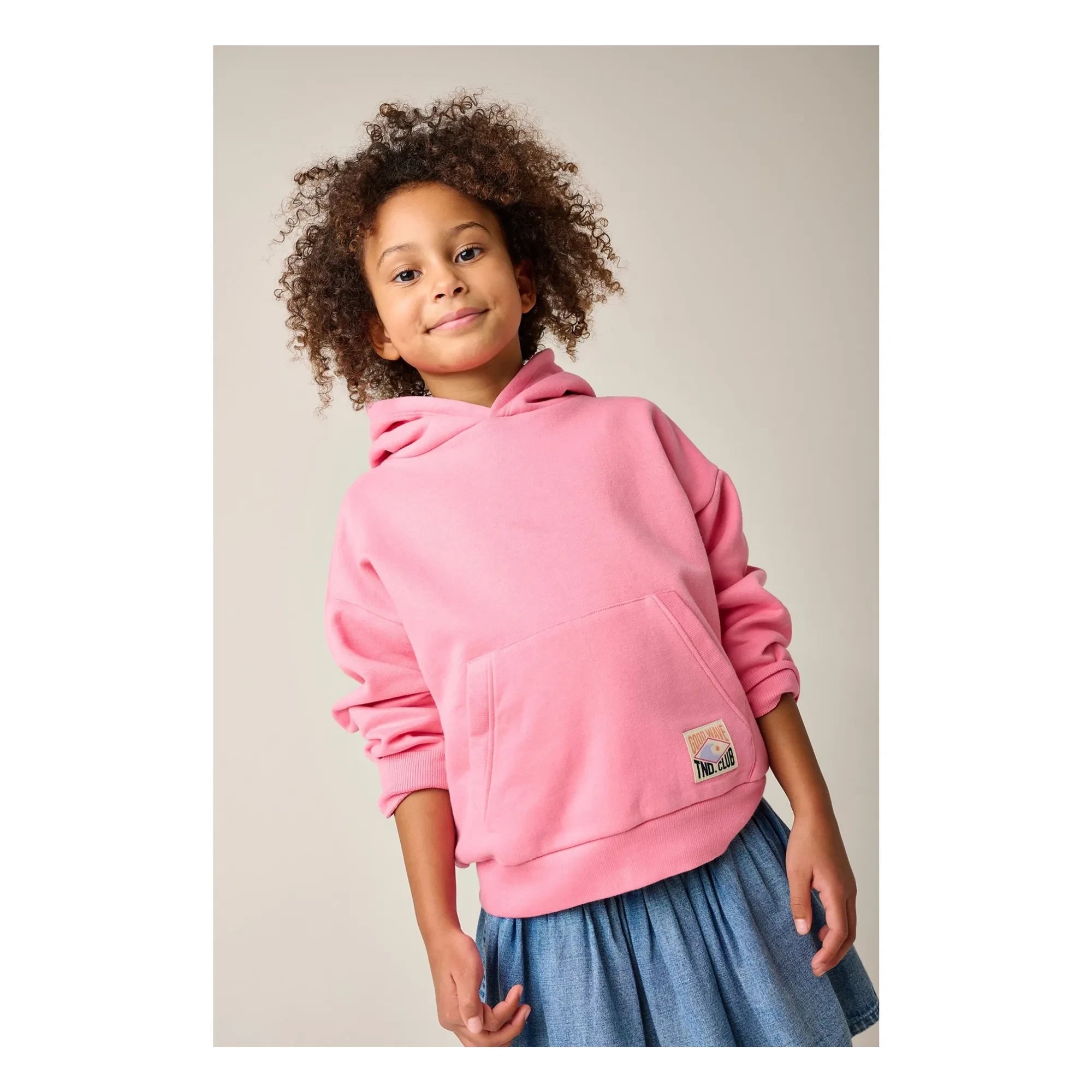 Tumble N'Dry - Sudadera con Capucha de Algodón Orgánico Salty | Rosa