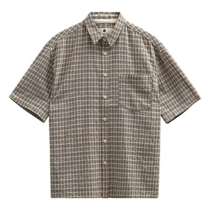 Anerkjendt - Camisa pequeña de cuadros Akotto | Marrón