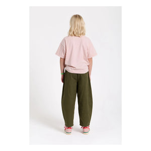Hundred Pieces - Pantalones Gianna Twill con globos | Caqui