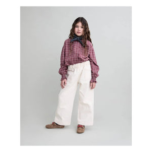 Búho - Pantalón sarga para niña | Crudo