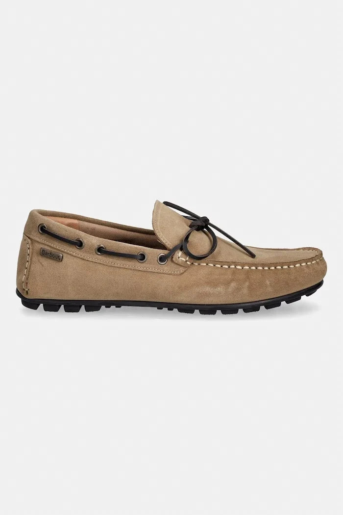 Barbour Mocasín de ante para hombre Courage